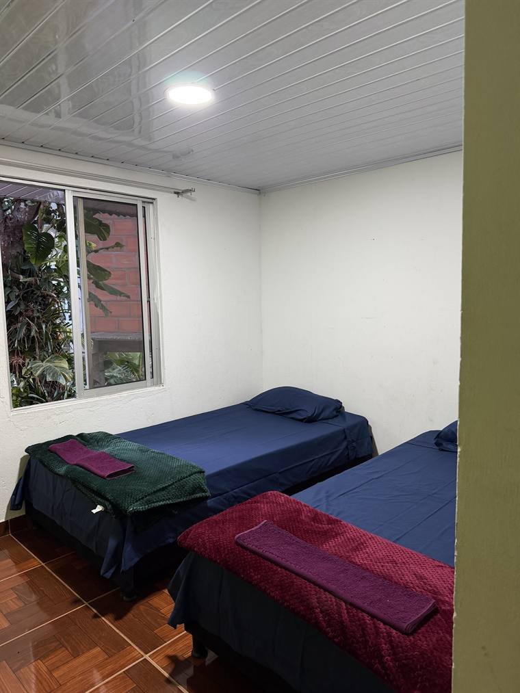 Una de las habitaciones